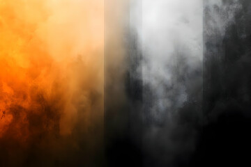 Obraz premium Abstract Background Orange Gray Black Fog Gradient Illustration