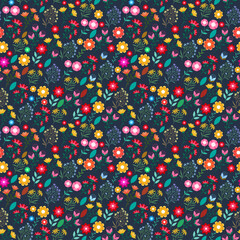 Vector illustration colors Seamless pattern