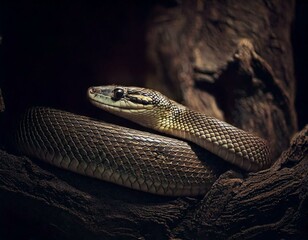 Obraz premium Slithering Snake in Nature