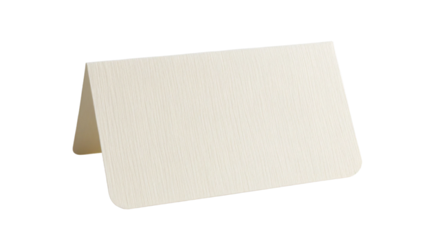 Paper Table Card Horizontal.