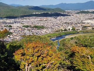 View from Arashiyama Monkey Park