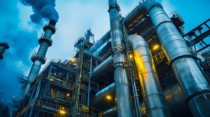 Skilled Industrial Maintenance Technician Repairing Machinery at Factory Workshop