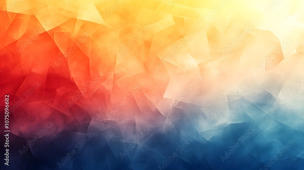 Poster vibrant abstract color background with elegant geometric patterns and textures