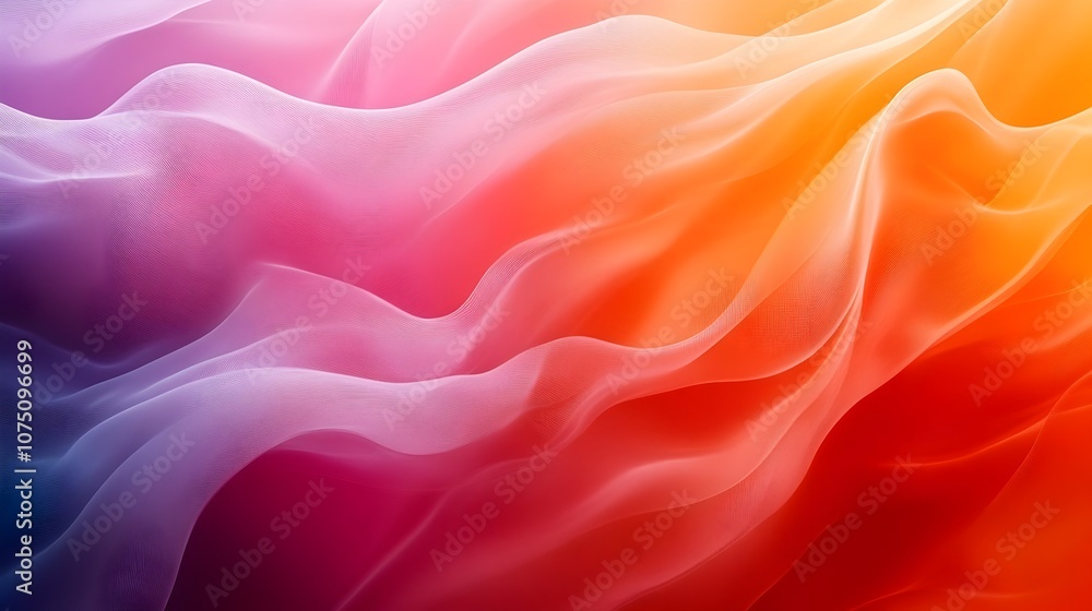 Poster Mesmerizing Abstract Colorful Digital Background with Dynamic Geometric Patterns