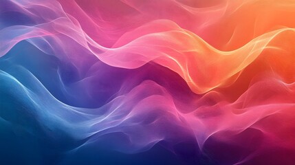 Obraz premium Mesmerizing Abstract Color Background with Flowing Geometric Patterns and Gradients