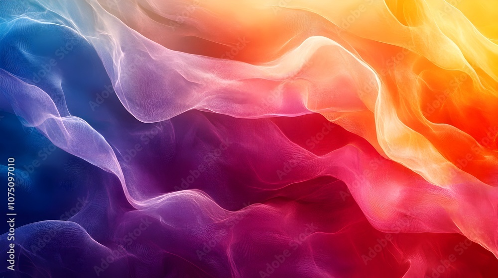 Poster mesmerizing abstract colorful background for digital design and visuals