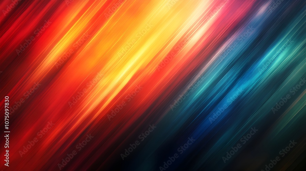 Poster mesmerizing abstract colorful background with geometric patterns and vibrant tones
