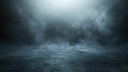 Fototapeta premium Dark and Foggy Scene