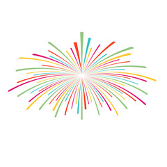 Obraz premium Firework Element