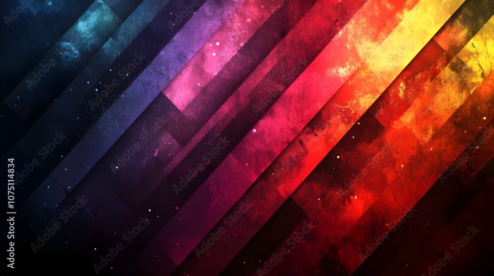 Poster mesmerizing abstract colorful digital background for versatile design applications