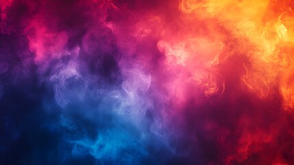 Fototapeta premium Mesmerizing Vibrant Abstract Colorful Geometric Digital Art Background