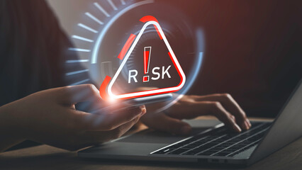 Risk Management Alert. AI-Driven System for Detecting Critical Warnings, caution notifications, and error handling to prevent incidents and manage problems effectively in computer systems.