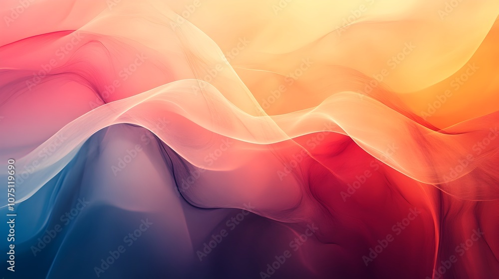 Poster captivating abstract color driven digital backdrop with geometric patterns and visually striking aes