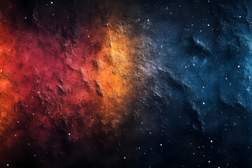 Abstract Background - Cosmic Dust and Stars