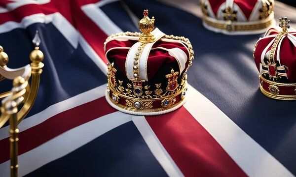 Crown on the UK flag.