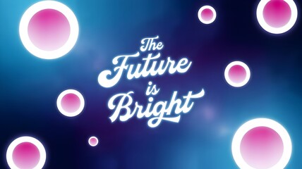 Anime wallpaper with blue gradient background and motivational text