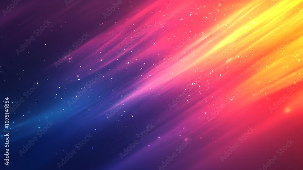 Aufkleber mesmerizing multicolored abstract digital backdrop with vibrant gradient patterns