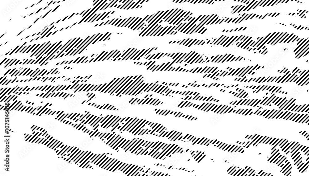 Aufkleber black and white abstract lines pattern for modern background and jersey design. vector format illust