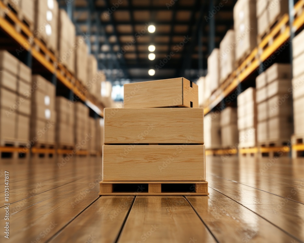 Poster streamline your supply chain with advanced inventory management system planning, optimize stock leve