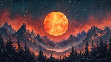 personalized mars-themed name postcard featuring vibrant cosmic colors and celestial elements, perfect for decor, inviting a sense of exploration and creativity in design