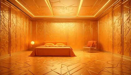 Photo interior modern design room 3d illustration