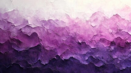 purple gradient background transitioning to white at the corner, featuring a grainy texture that adds depth and intrigue. the soft hues evoke a sense of calm and creativity, ideal for artistic visuals
