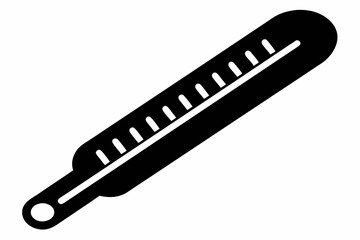 Thermometer Icon, Temperature Scale Symbol, Temperature Vector Sign