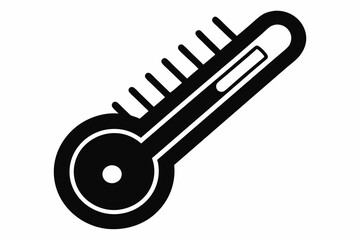 Thermometer Icon, Temperature Scale Symbol, Temperature Vector Sign