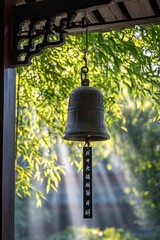 Fototapeta premium bell in the temple