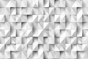 Abstract geometric background with triangles and rectangles in white colors.