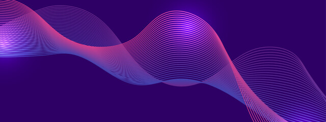 Abstract Background With Flowing Neon Swirls and Sparkles. Perfect for Creative and Tech Themes