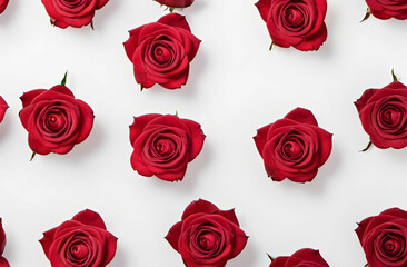 red roses background