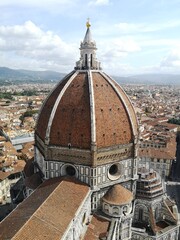Fototapeta premium Santa Maria del Fiore from above