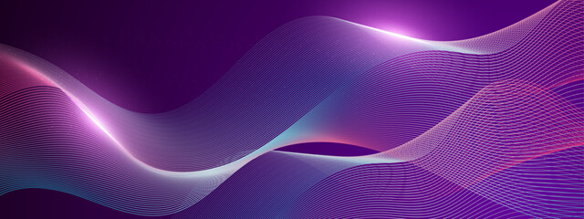 Abstract Colorful Wave Design Background. Perfect for Creative Projects and Digital Themes