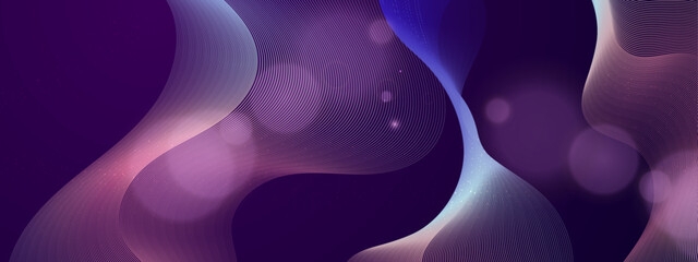 Abstract Colorful Wave Design Background. Perfect for Creative Projects and Digital Themes