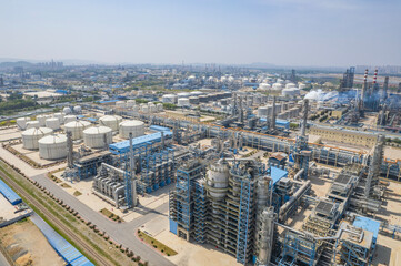 Liaoning Liaoyang aromatics base landscape