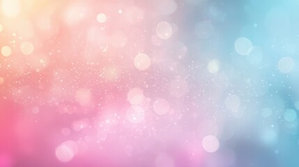 A vibrant, abstract background featuring soft pastel colors with blurred light spots, creating a dreamy, ethereal atmosphere.