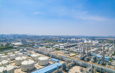 Liaoning Liaoyang aromatics base landscape