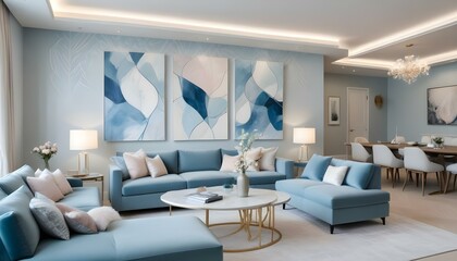 Photo interior modern design room
