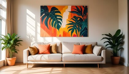 Photo interior modern design room
