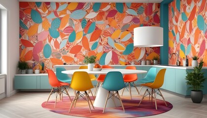 Photo interior modern design room 3d design