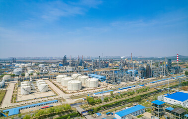 Liaoning Liaoyang aromatics base landscape