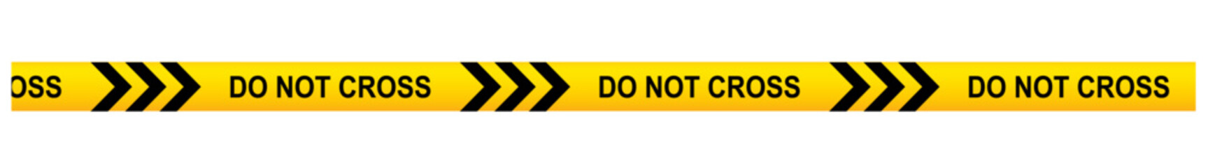 Caution tape vector graphics 