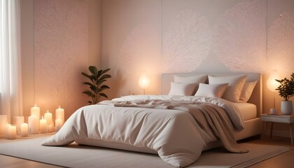 Photo interior modern design room 3d design