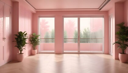 Photo interior modern design room 3d design