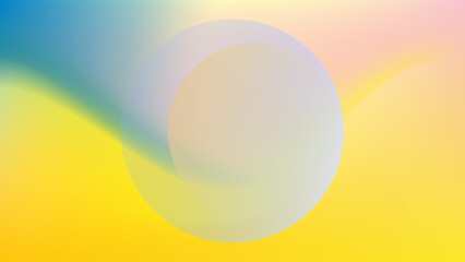 ABSTRACT BACKGROUND ELEGANT GRADIENT YELLOW BLUE COLOR DESIGN VECTOR TEMPLATE GOOD FOR MODERN WEBSITE, WALLPAPER, COVER DESIGN 