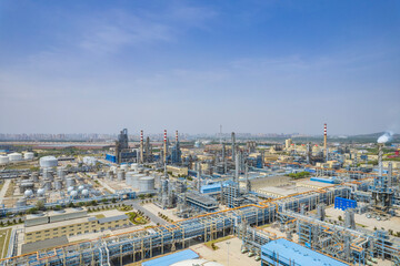 Liaoning Liaoyang aromatics base landscape