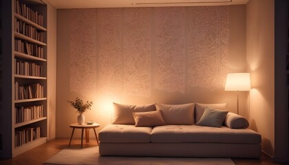 Photo interior modern design room 
