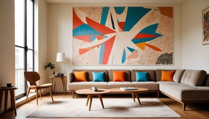 Photo interior modern design room 