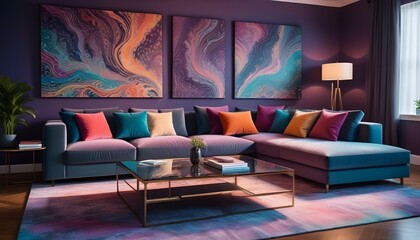 Photo interior modern design room 